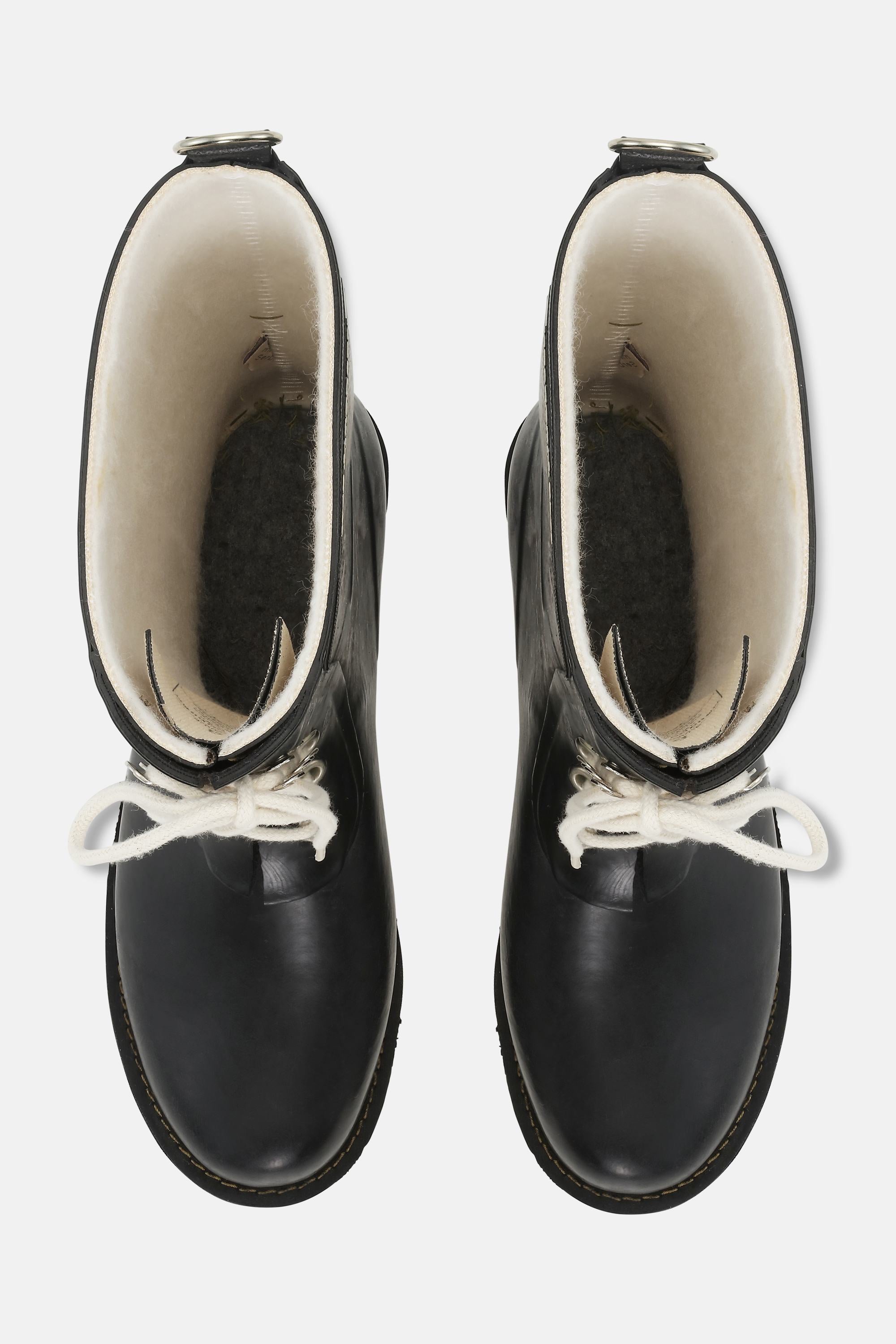 3/4 Rubber Boots - Black